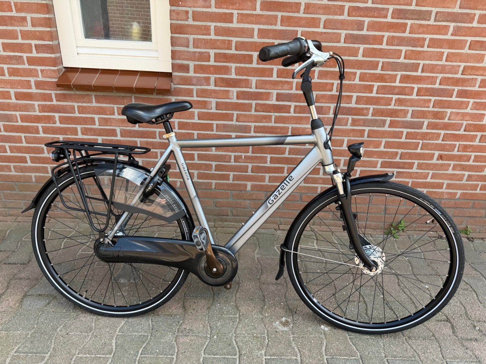 Te koop zeer nette gazelle orange C7 herenfiets fiets, Fietsen en Brommers, Fietsen | Heren | Herenfietsen, Ophalen, Versnellingen