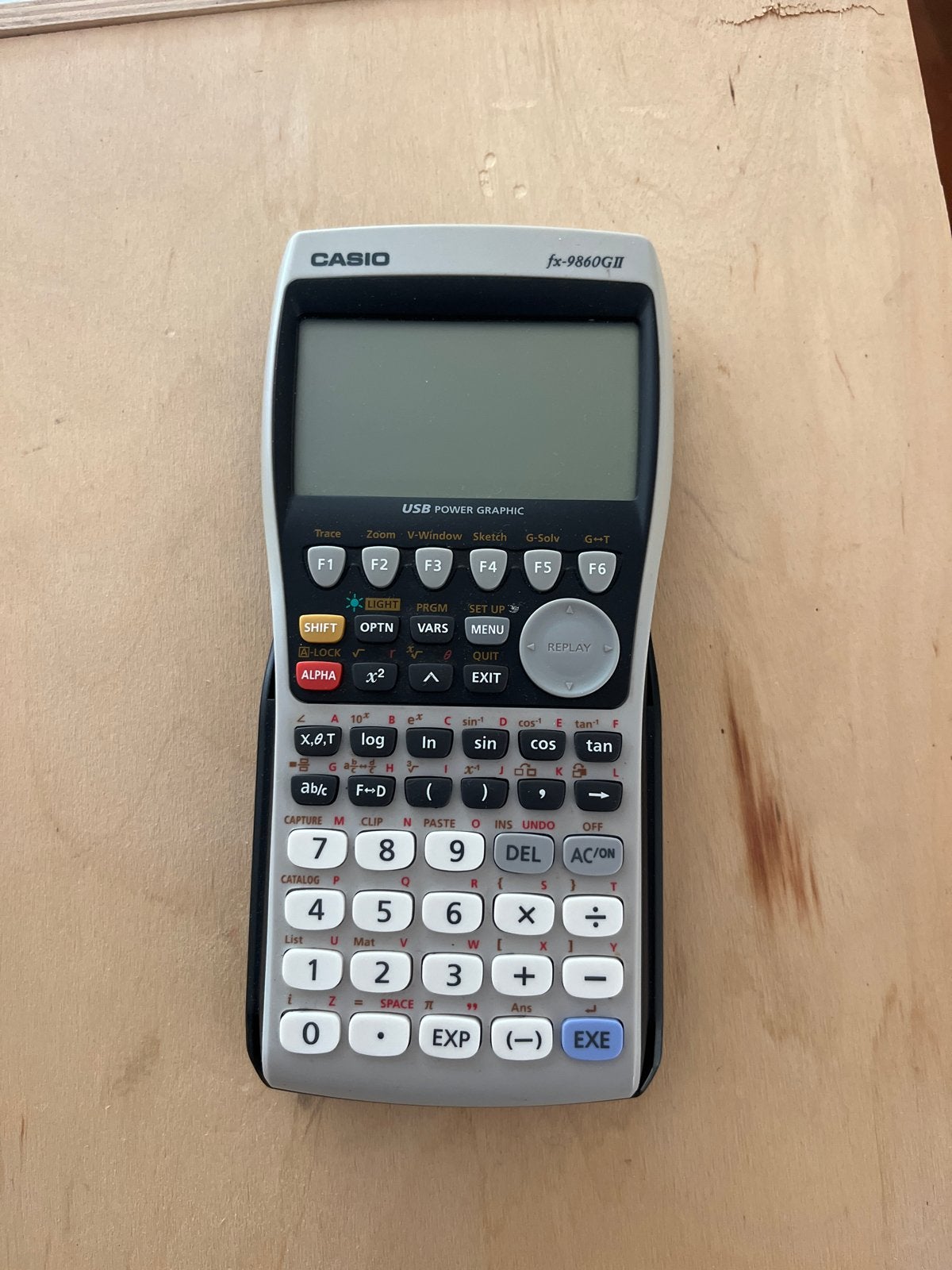 Casio fx-9860GII, Ophalen, Gebruikt