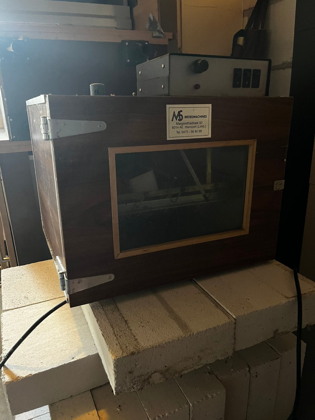 MS 50 broedmachine, Ophalen, Zo goed als nieuw, Minder dan 45 cm