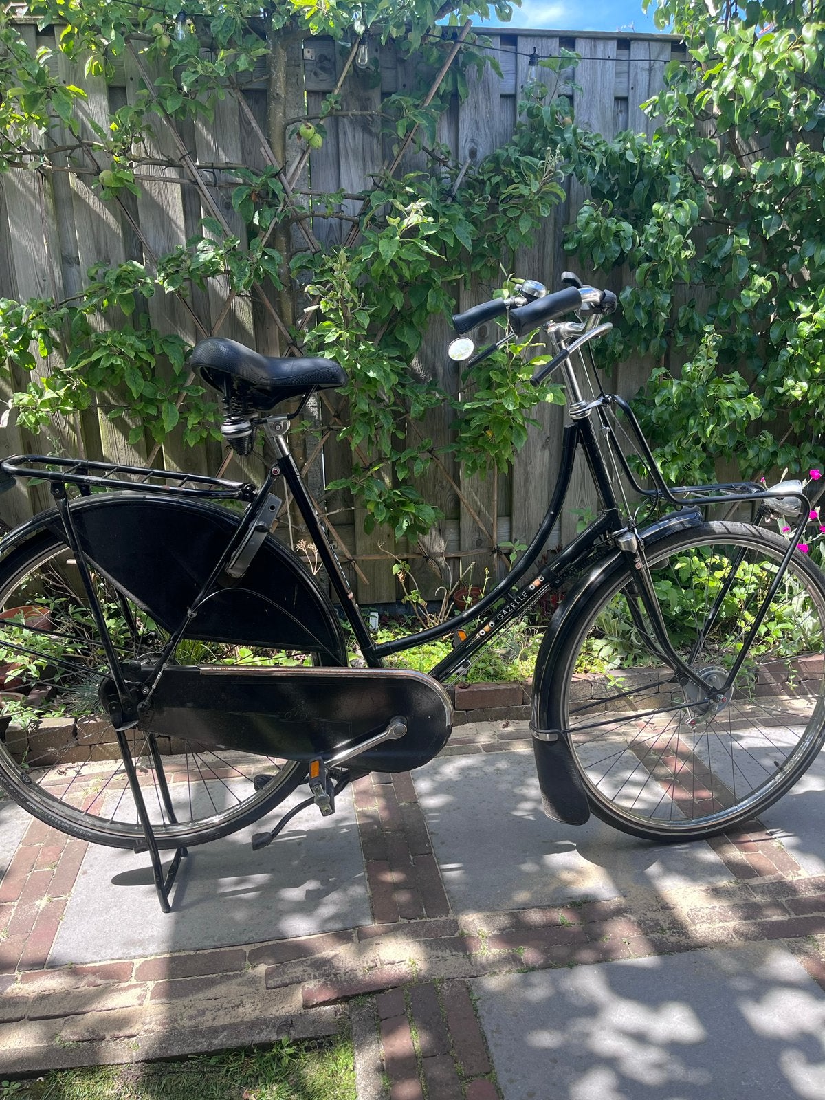 Vintage Gazelle Damesfiets omafiets oldtimer, Fietsen en Brommers, Ophalen of Verzenden, Gazelle, Trommelrem, 53 tot 56 cm