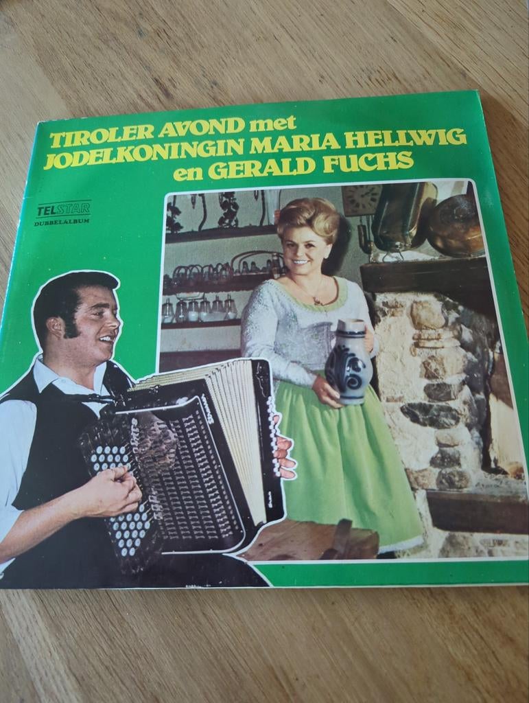 LP Tiroler Avond met Jodelkoningin Maria Hellwig, Cd's en Dvd's, Vinyl | Overige Vinyl, Ophalen of Verzenden, Gebruikt, 12 inch
