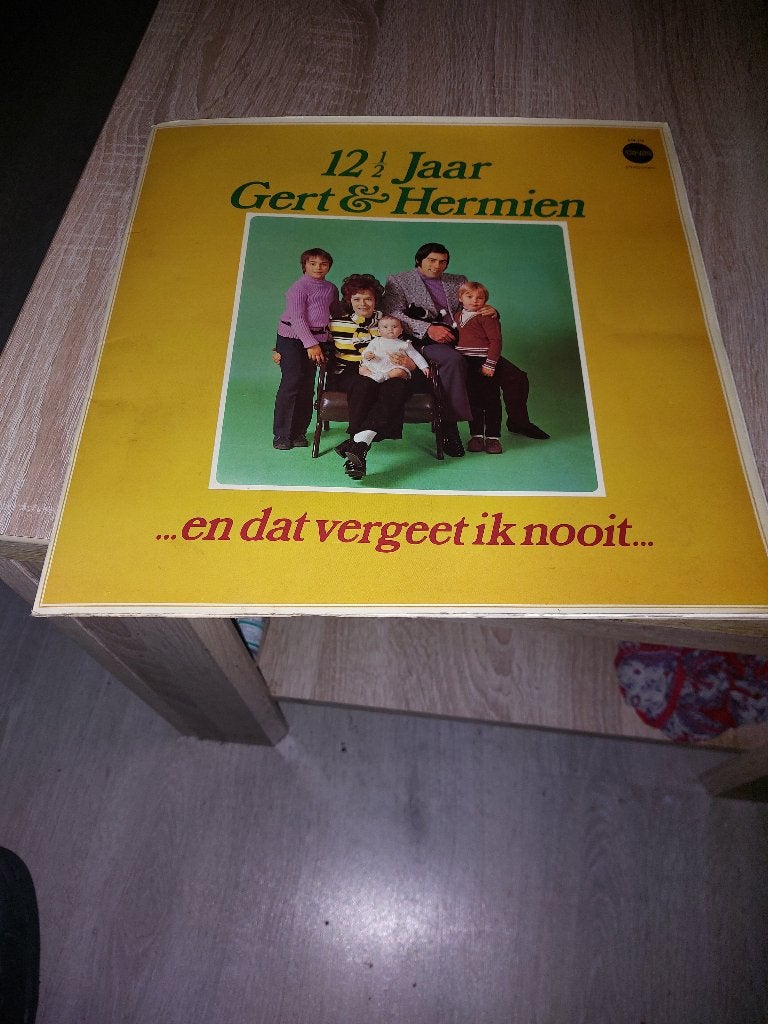 Gert En Hermien Met Poster En Handtekeningen, LP, Gebruikt, Originele persing, Ophalen of Verzenden