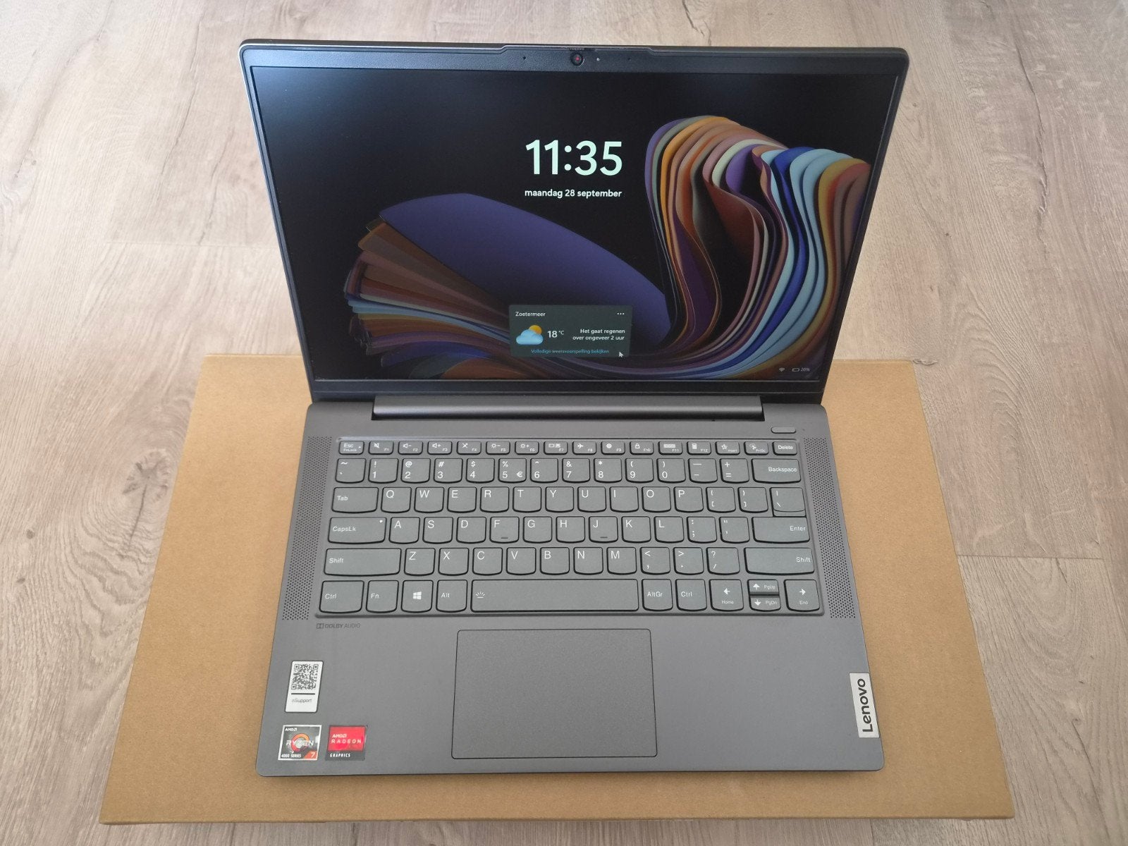 Lenovo IdeaPad 5 14inch - AMD Ryzen 7 4700U, 16GB RAM, 512GB, Ophalen of Verzenden