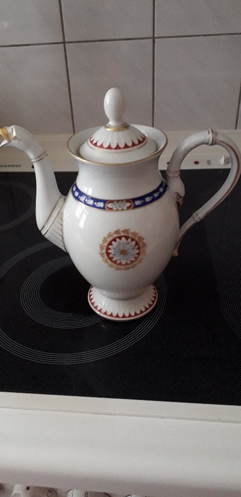 Höchst koffie / theepot, Antiek en Kunst, Antiek | Servies los, Ophalen of Verzenden
