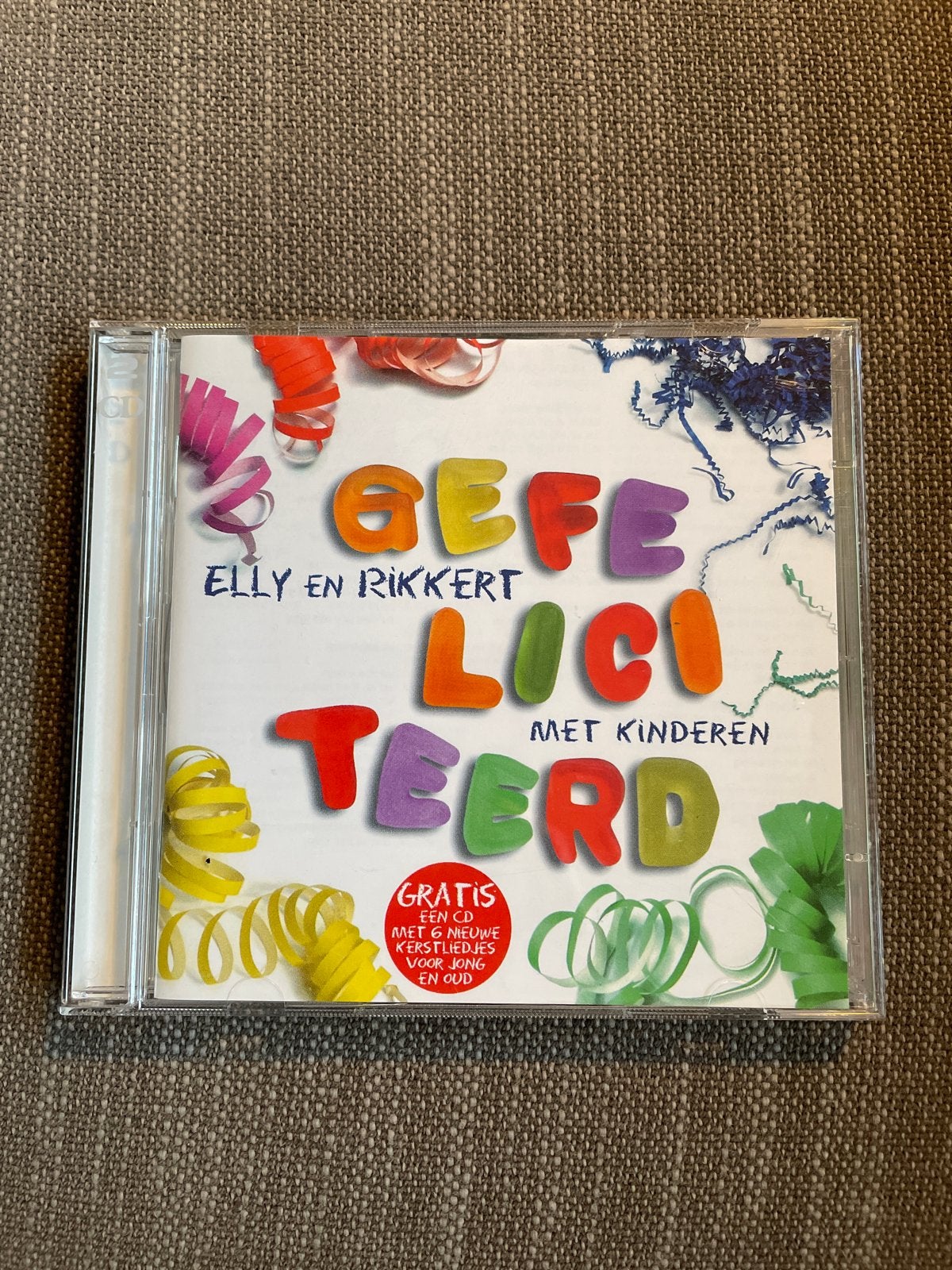 Elly en Rikkert - Gefeliciteerd met kinderen 2 cd-box, Cd's en Dvd's, Cd's | Kinderen en Jeugd, Ophalen of Verzenden, Zo goed als nieuw