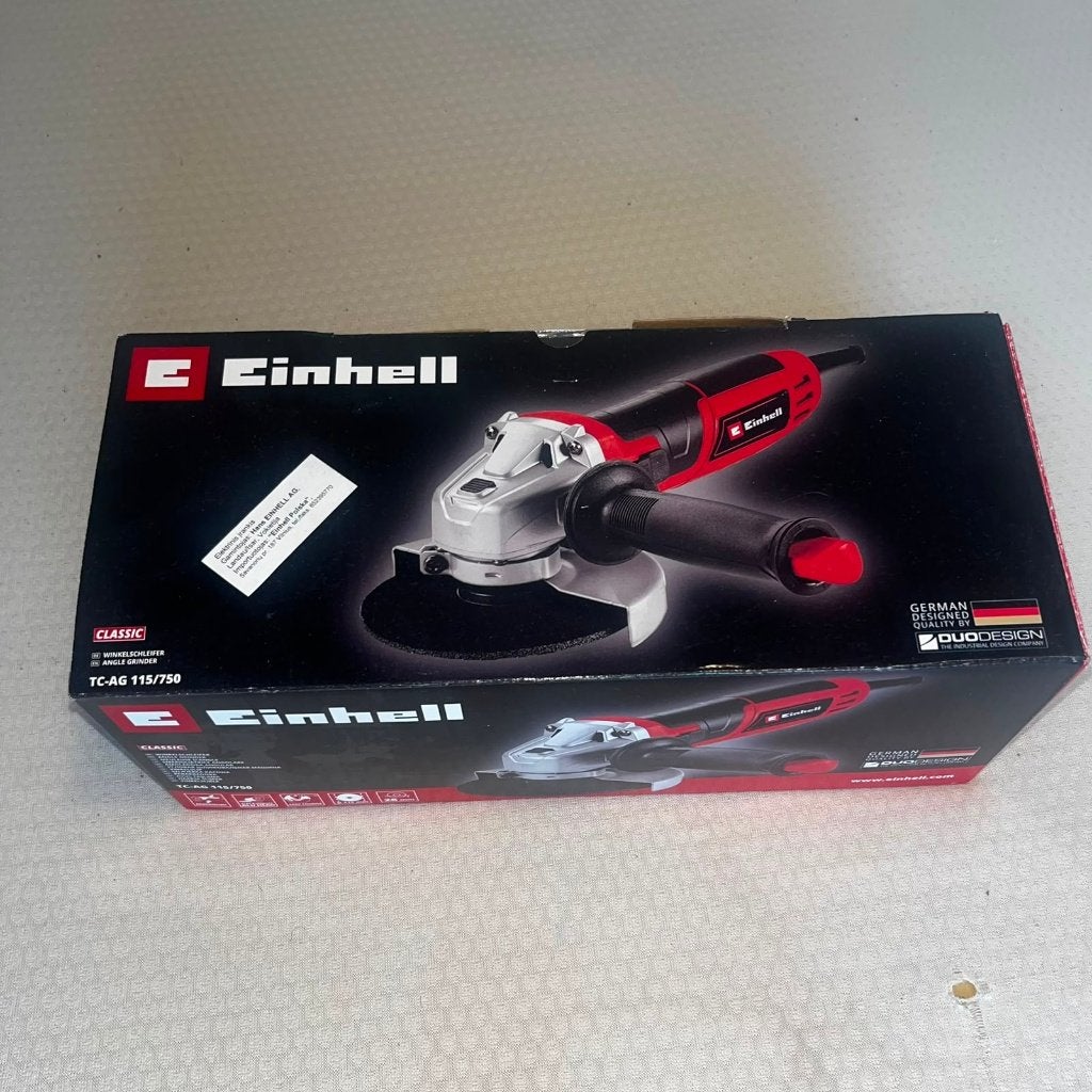 Slijptol 115mm - New in Box, Doe-het-zelf en Verbouw, Gereedschap | Slijpmachines, Ophalen of Verzenden, Minder dan 700 watt, Haakse handslijpmachine