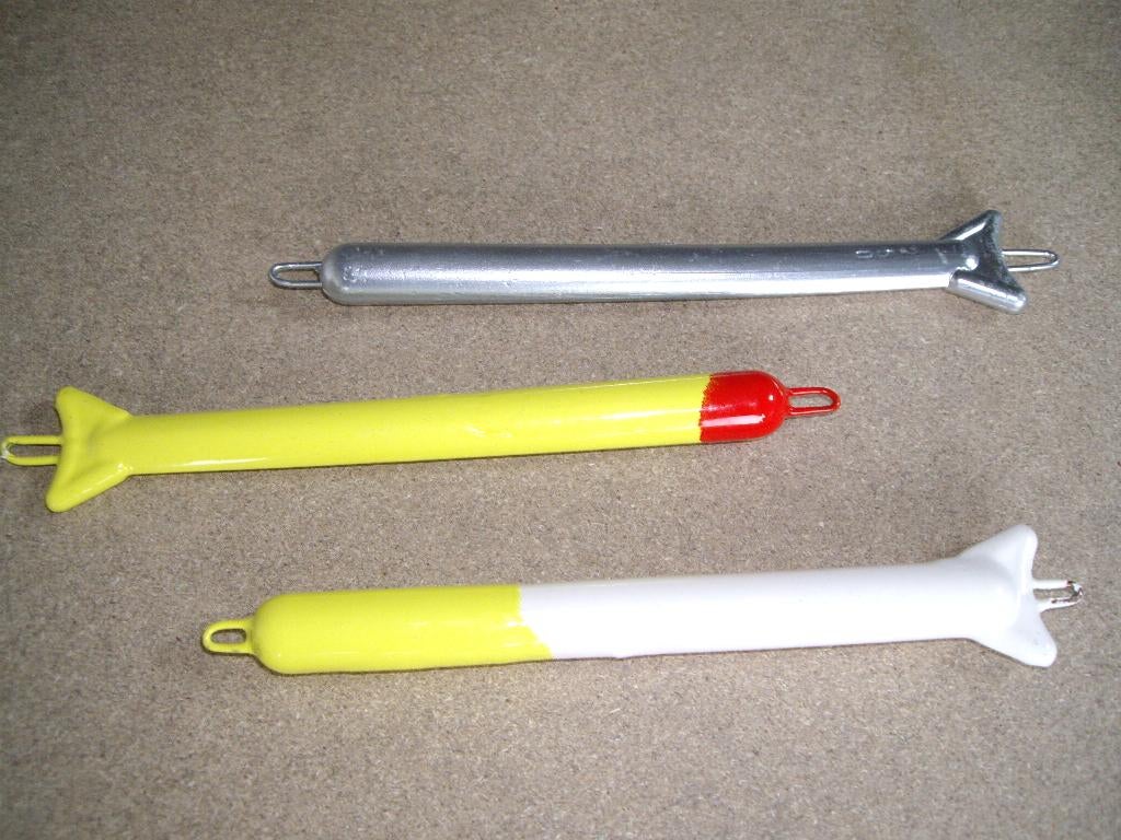 nieuwe staafpilkers in 150/ 250/ 375/ 400 gram, Watersport en Boten, Ophalen of Verzenden, Nieuw, Dobber of Lood