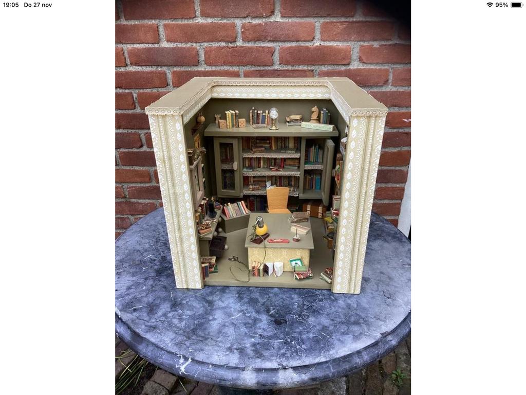 *****   Oud  BOEKWIKEL - tje   *****, Antiek en Kunst, Ophalen of Verzenden