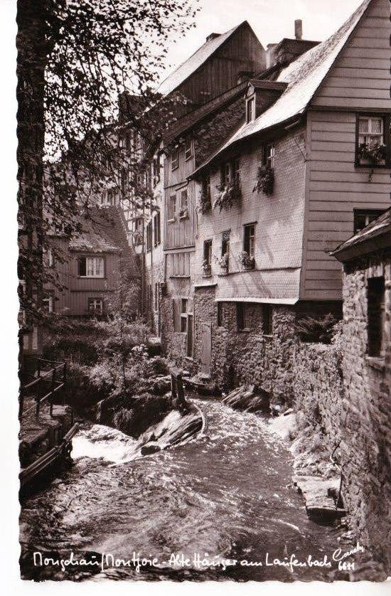 Monschau-Montjoie, Duitsland (1940-1960) 22-09, Verzamelen, Ophalen of Verzenden, 1940 tot 1960, Gelopen, Duitsland