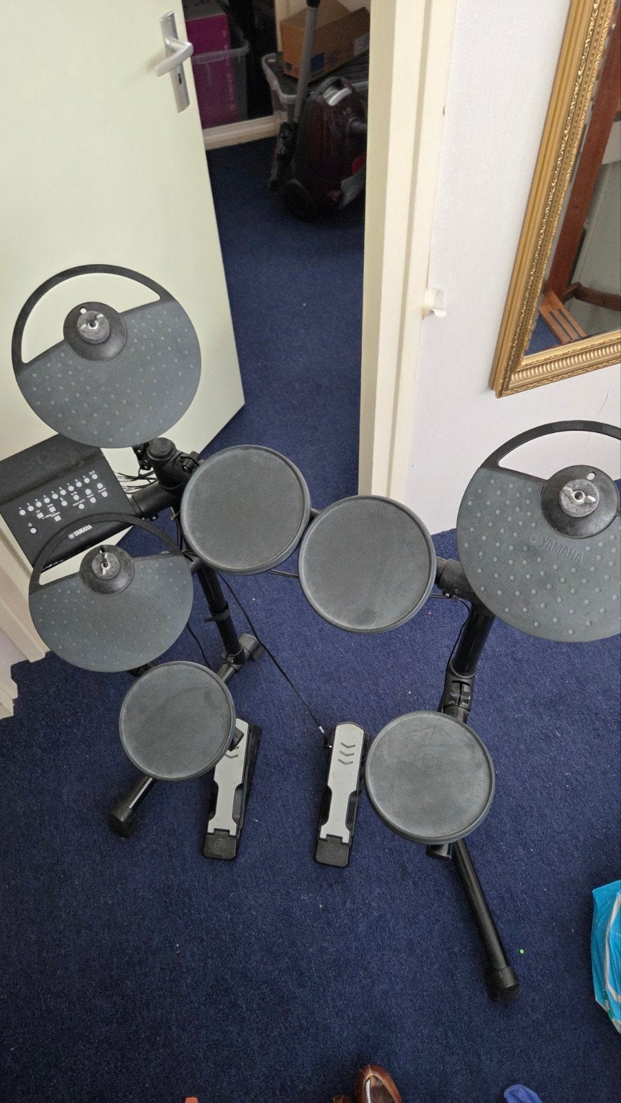 Yamaha DTX400K elektronisch drumstel, Ophalen, Gebruikt, Yamaha, Elektronisch