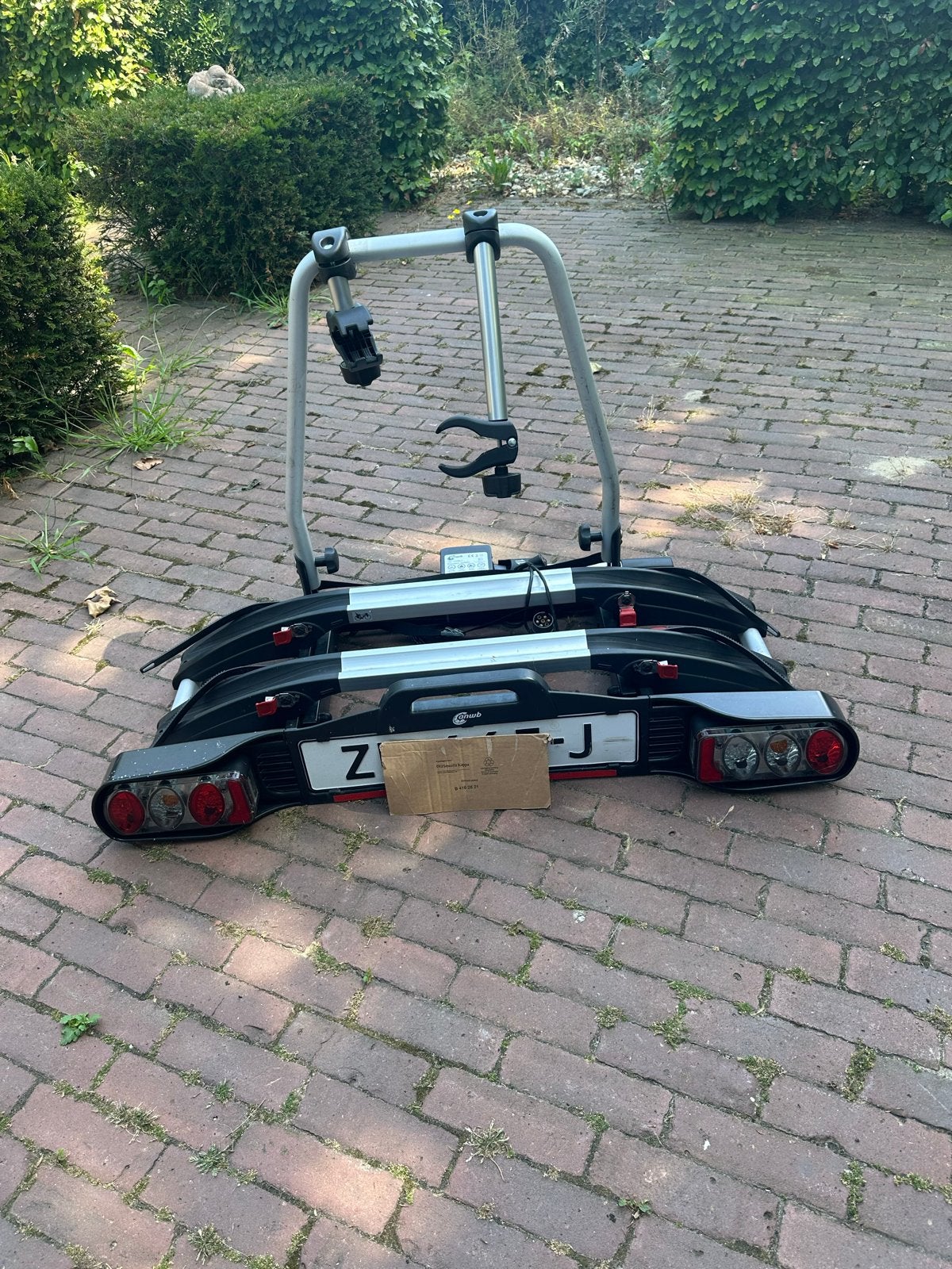ZGAN Touring II ANWB fietsendrager - 2 electrische fietsen, Ophalen, Zo goed als nieuw, 2 fietsen, Trekhaakdrager