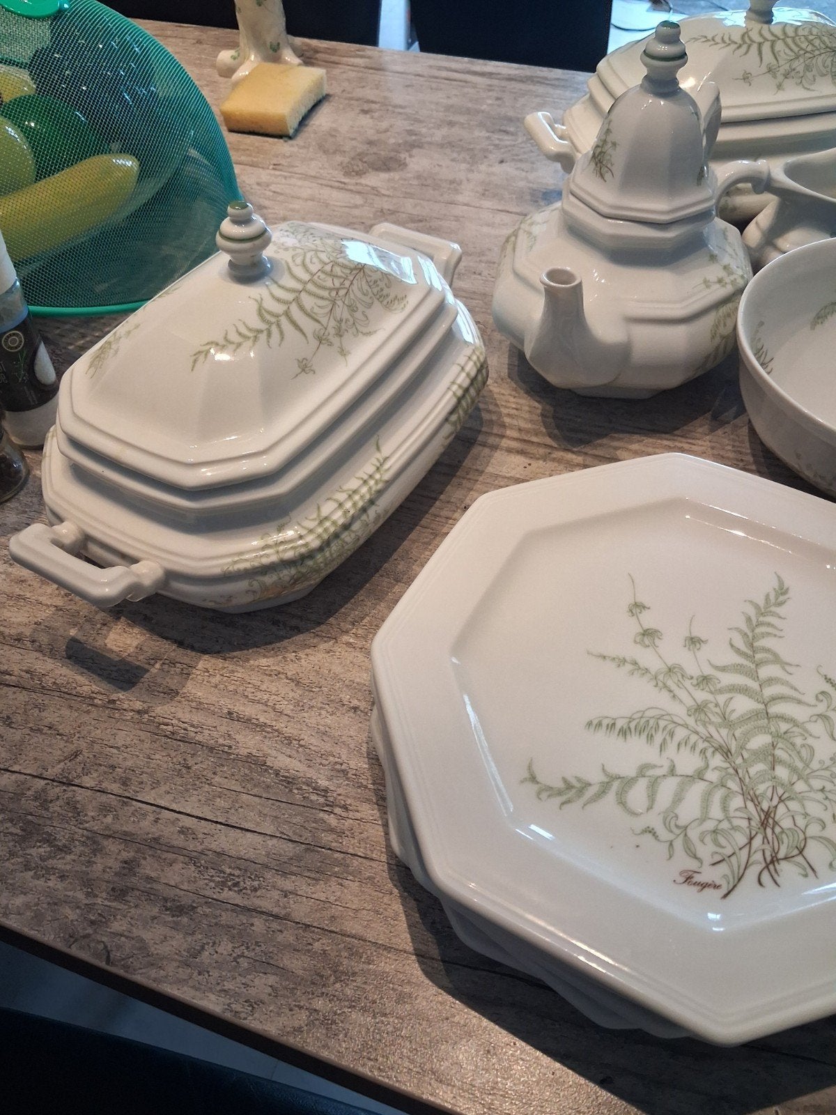 zgan leonardo fougere servies, Ophalen
