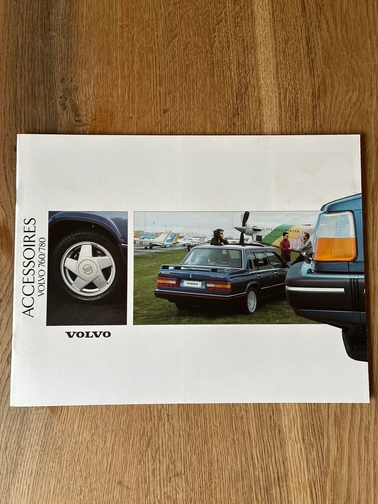 1989 Volvo 760 / 780 accessoires brochure, Ophalen of Verzenden, Zo goed als nieuw, Volvo