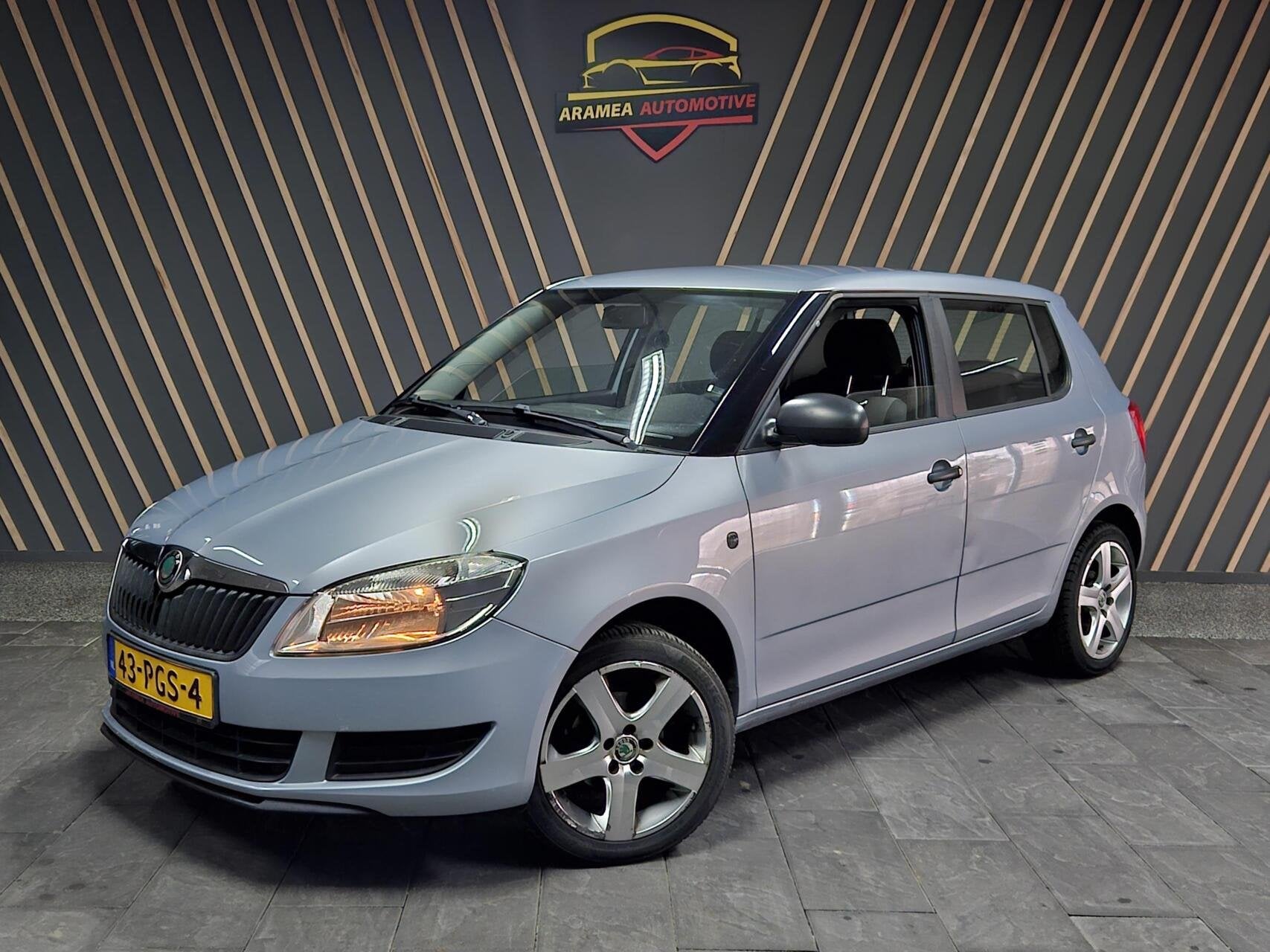 Skoda Fabia 1.2 Comfort 2011 Licht blauw |Airco, Voorwielaandrijving, Euro 5, 1198 cc, Origineel Nederlands