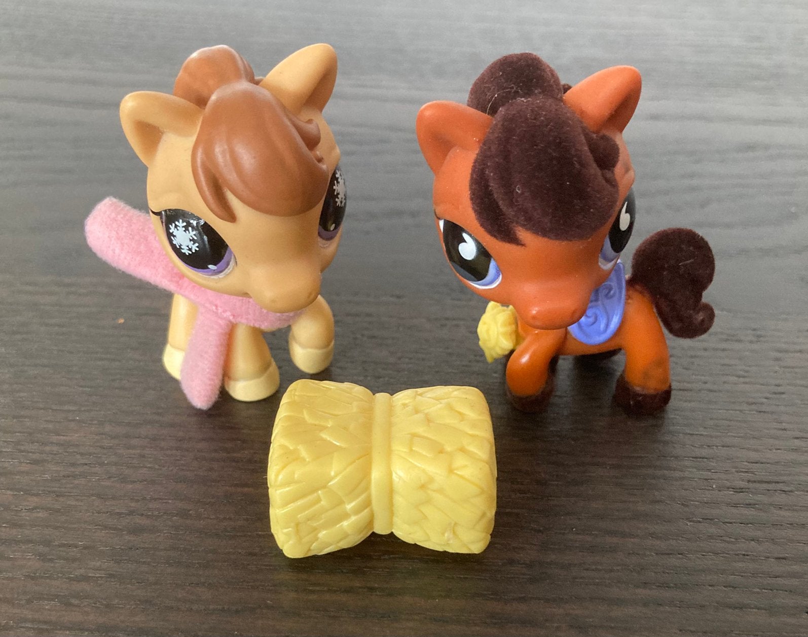 Littlest Pet Shop 2 paardjes, Ophalen of Verzenden, Gebruikt