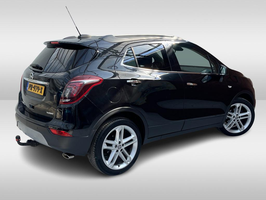 Opel Mokka X 140 Turbo 4x4 Innovation | Schuifdak | Stuur- e, 15 km/l, Gebruikt, Euro 6, Zwart