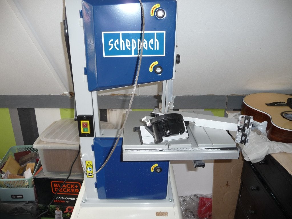 Scheppach lindzaag, Doe-het-zelf en Verbouw, Ophalen, Zo goed als nieuw