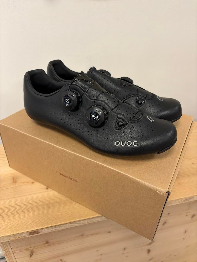Quoc Mono II Zwarte Wielrenschoenen Maat 41 - Nieuw, Ophalen of Verzenden, Nieuw, Overige maten, Schoenen