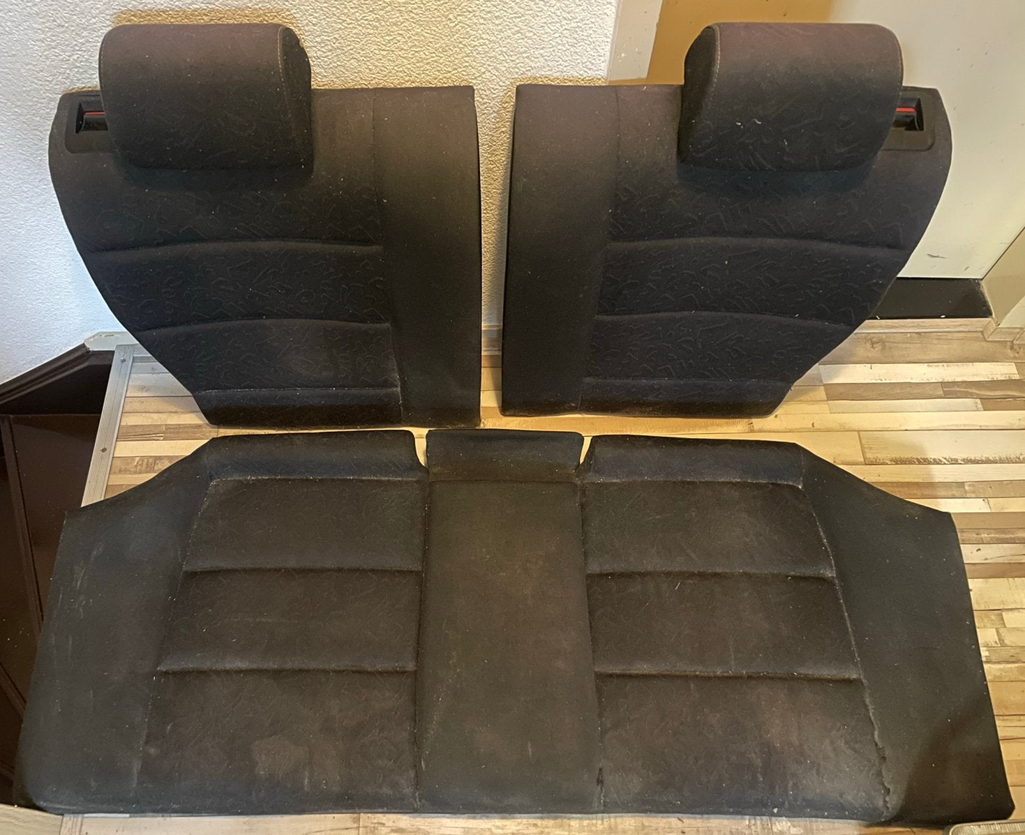 Bmw e36 compact stoelen achterkant bank compleet kopsteunen, Auto-onderdelen, Interieur en Bekleding, Ophalen of Verzenden, BMW