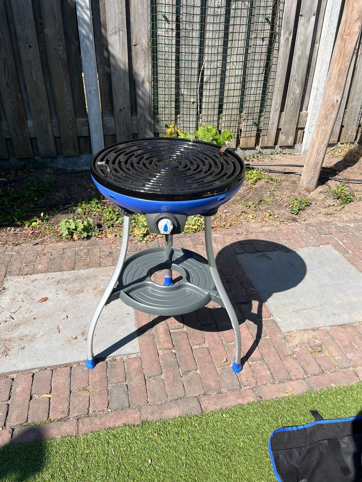 Cadac Skottelbraai 47cm met opbergtassen en regenhoes, Tuin en Terras, Ophalen, Gebruikt