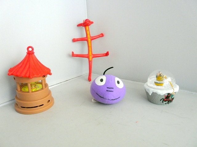 McDonalds 1999 # Mulan (4 items), Ophalen of Verzenden, Overige figuren, Zo goed als nieuw, Beeldje of Figuurtje