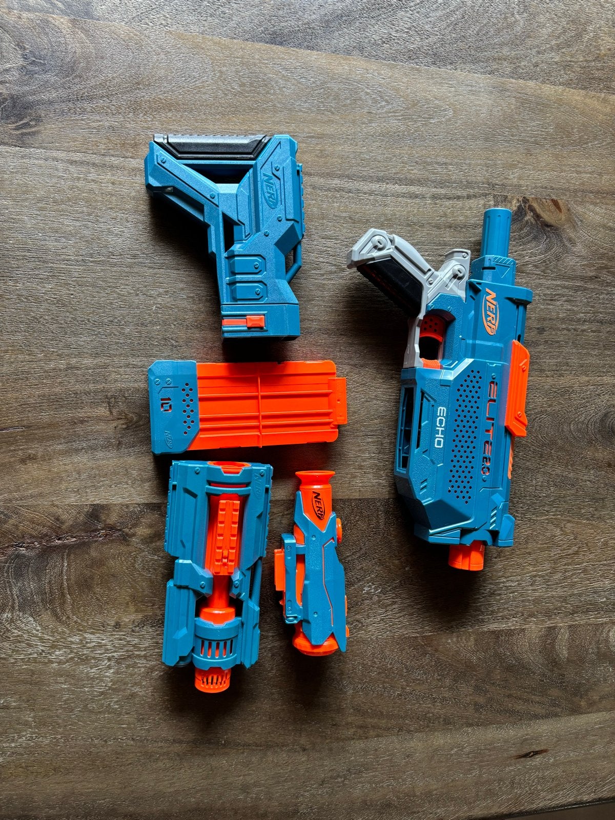 Nerf Elite 2.0 Echo CS-10 Blaster - Zo goed als nieuw, Ophalen of Verzenden, Zo goed als nieuw