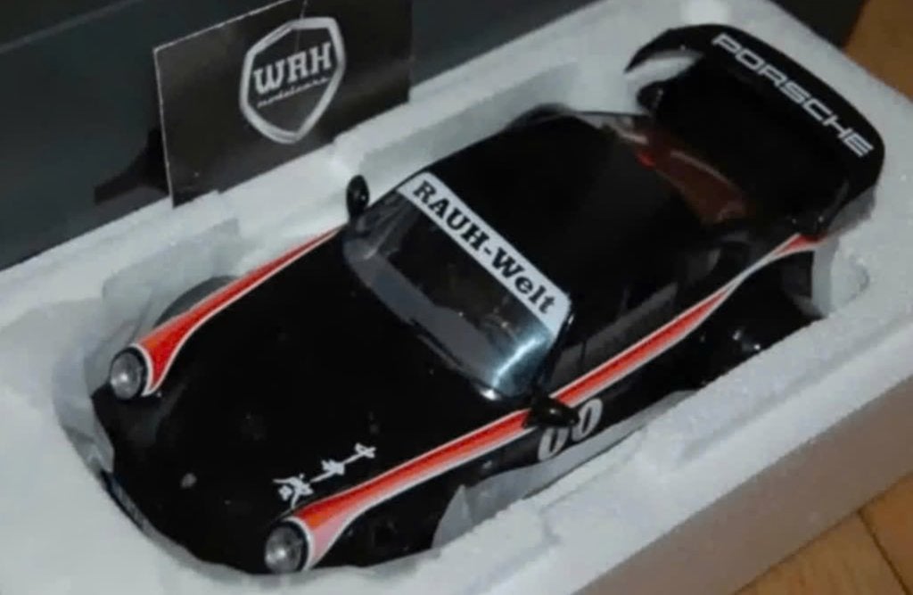 1:18 PORSCHE 911 930 RWB YAJU GT SPIRIT GT413 in box WRH, Verzenden, Zo goed als nieuw, Auto, Overige merken