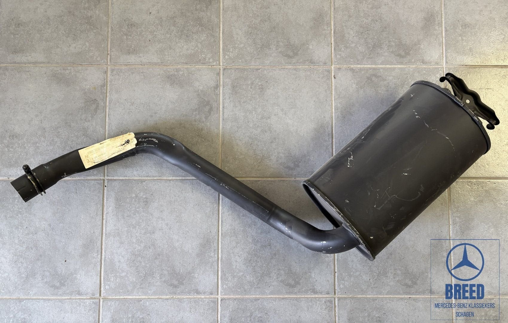 NOS einddemper voor Mercedes-Benz W201 190E 2.0, 2.3 en 2.6, -, Nieuw, Ophalen of Verzenden, -