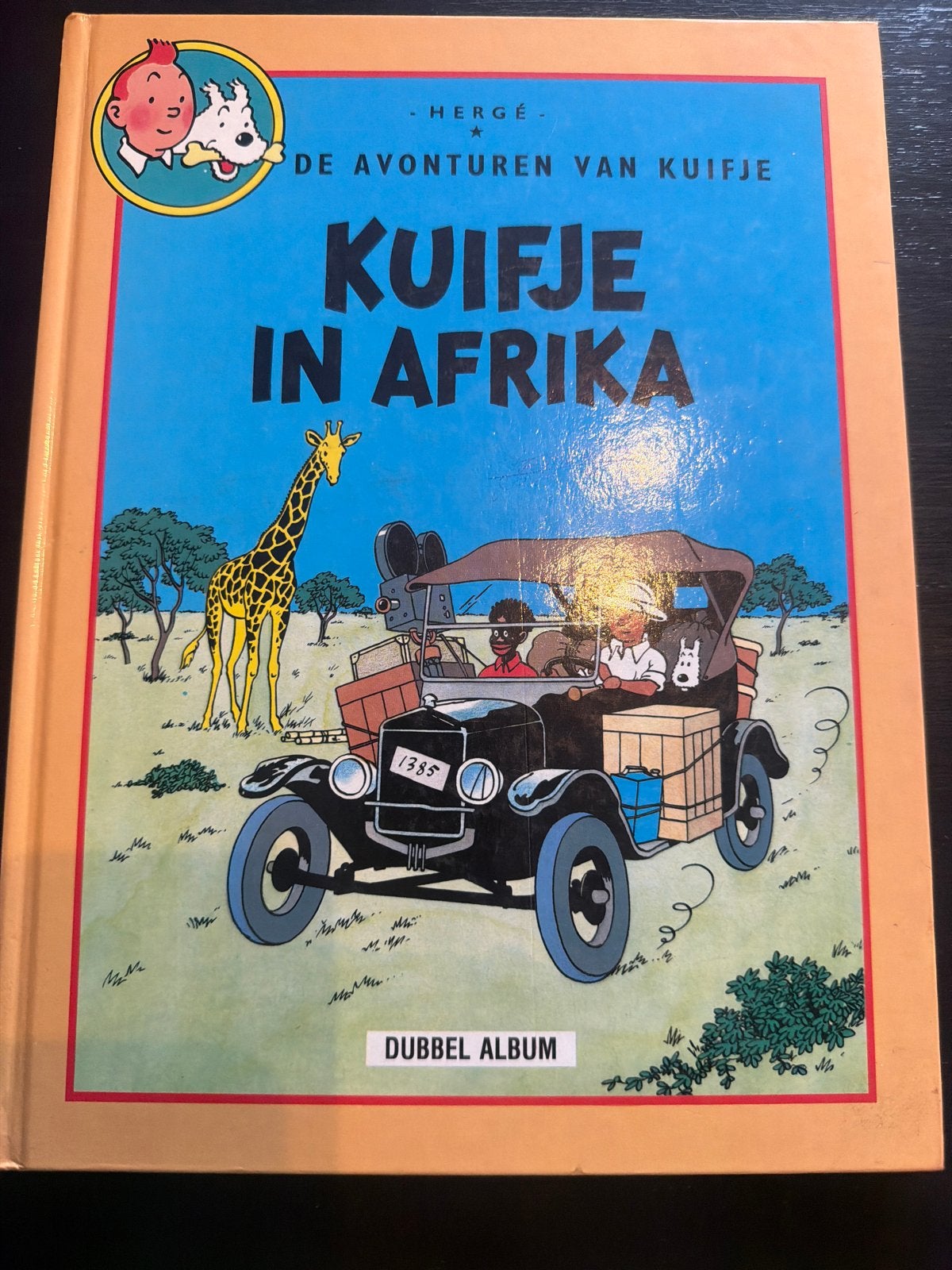 Kuifje in Afrika & Kuifje in Amerika - Dubbelalbum, Meerdere stripboeken, Ophalen of Verzenden, Zo goed als nieuw