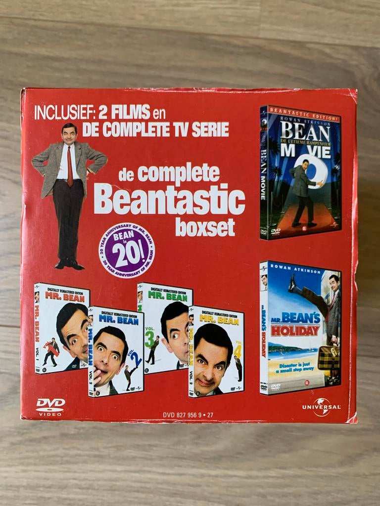 Mr. Bean: De Complete Beantastic Boxset (DVD), Alle leeftijden, Boxset, Ophalen of Verzenden, Zo goed als nieuw