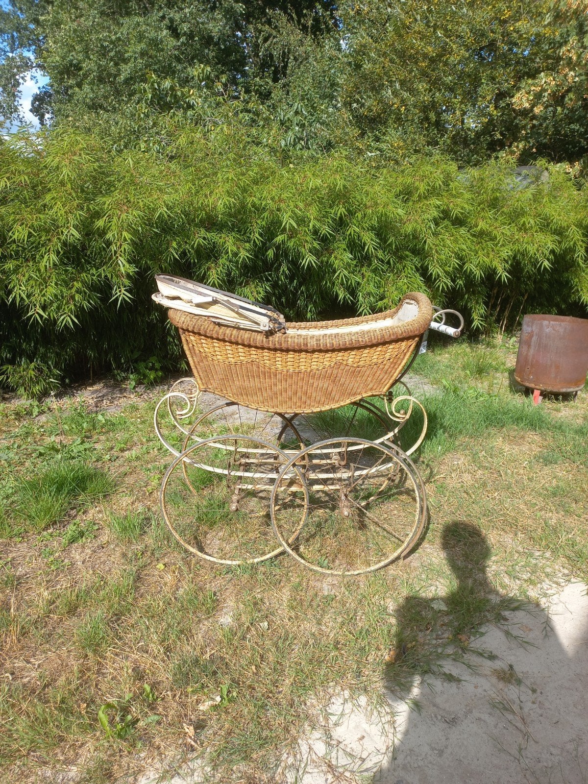 Antieke kinderwagen, Ophalen of Verzenden