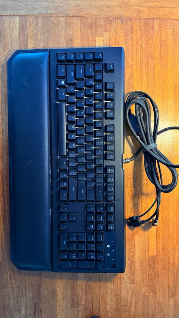 Razer BlackWidow Chroma V2 Gaming Toetsenbord met doos, Computers en Software, Toetsenborden, Gebruikt, Gaming toetsenbord, Ophalen of Verzenden