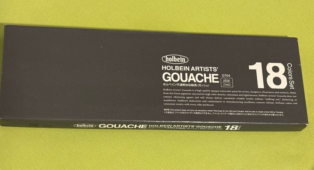 Holbein artist gouache set NIEUW, Verzenden, Nieuw, Acrylverf