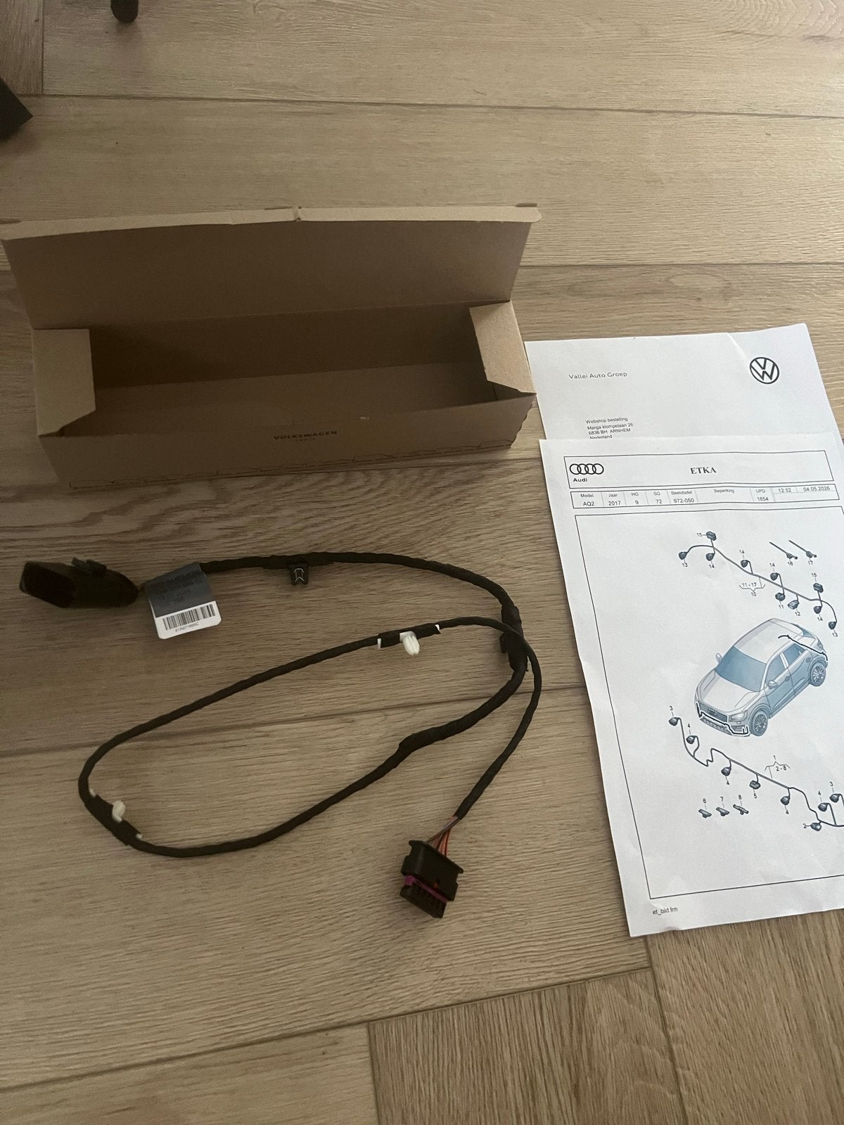 Kabelboom ACC sensor Audi Q2 v81a971085c, Ophalen of Verzenden, Nieuw, Audi