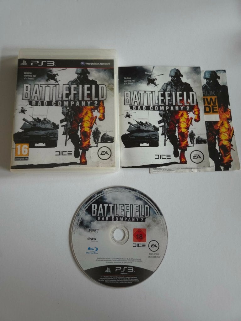 Playstation 3 (PS3) - Battlefield Bad Company 2 - 10393, Shooter, 1 speler, Ophalen of Verzenden, Zo goed als nieuw
