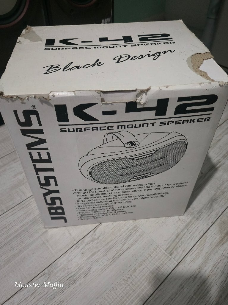 Speakers JBS waterproof 2x 30W RMS, Audio, Tv en Foto, Stereo speakers, Zo goed als nieuw, Minder dan 60 watt, Ophalen