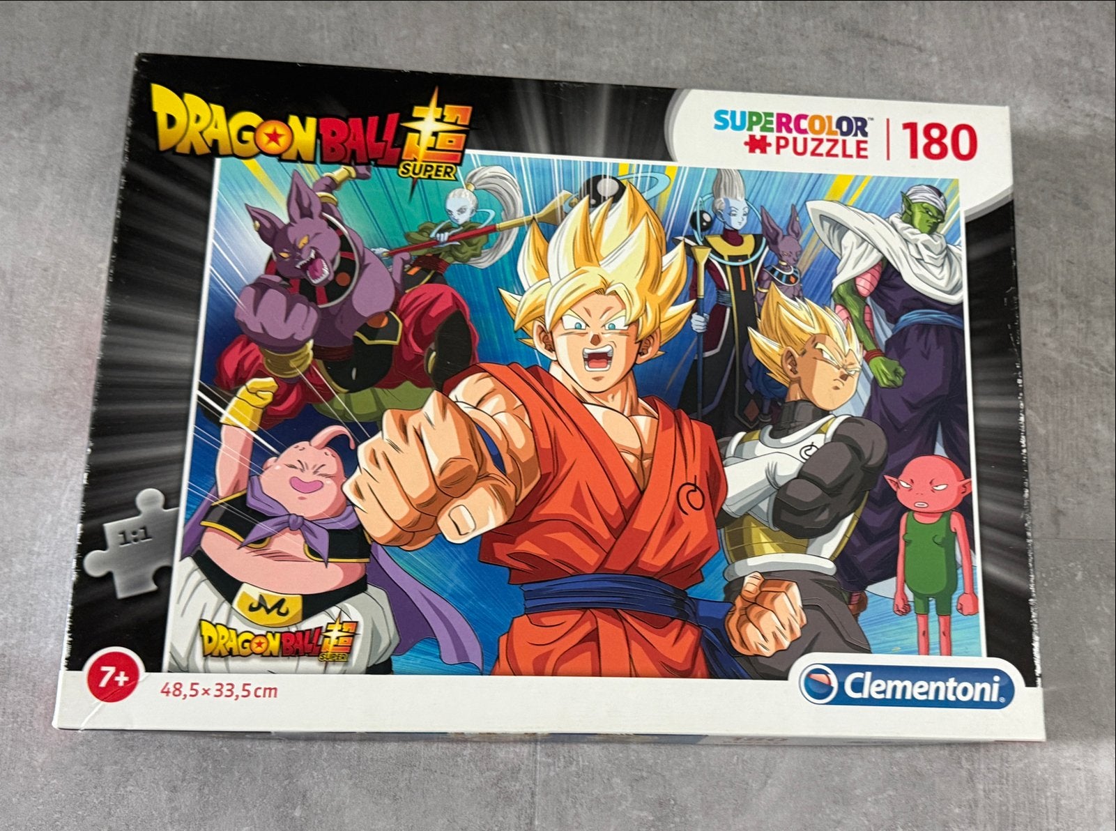 Dragon Ball Super Supercolor Legpuzzel 180 stukjes, Ophalen of Verzenden, Meer dan 50 stukjes, Zo goed als nieuw, 6 jaar of ouder