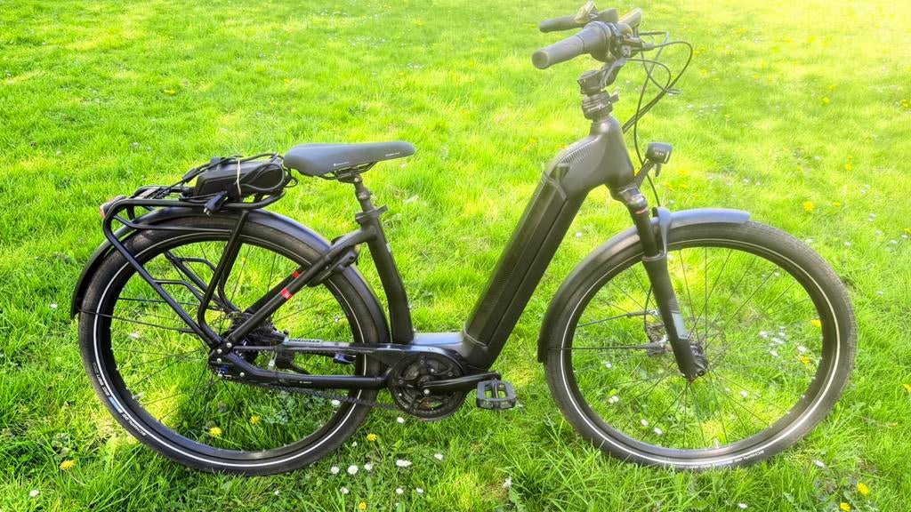 Nette goede Elektrische fiets FLYER GOTOUR 6 Belt 45cm N8, Fietsen en Brommers, Elektrische fietsen, Gebruikt, Minder dan 47 cm