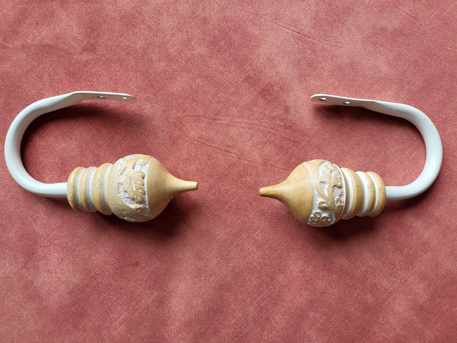 Set gordijnophouders of embrasses van Loberon, Ophalen of Verzenden, Hout