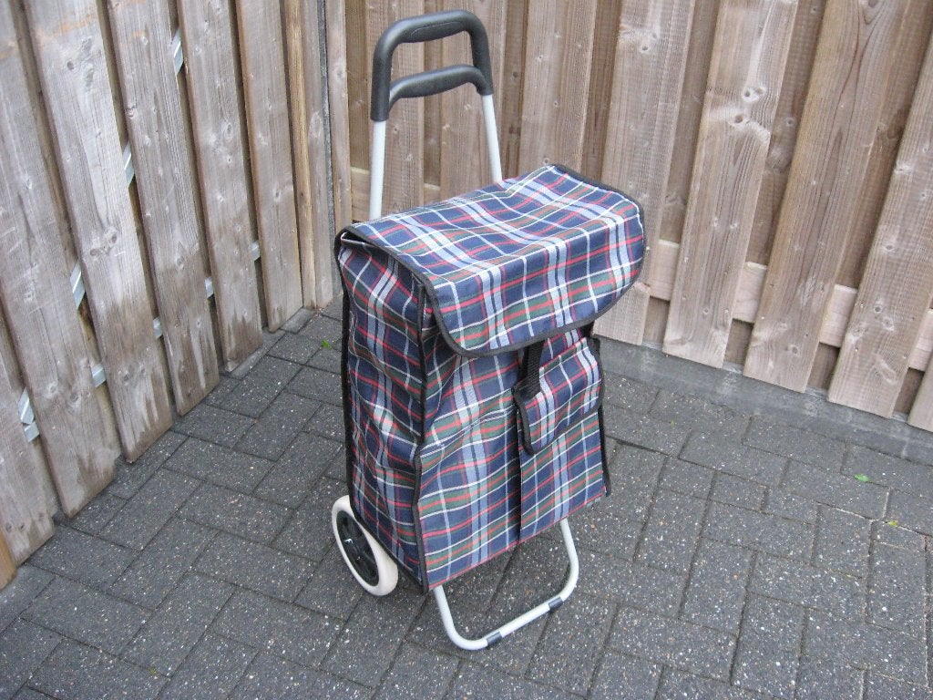 Boodschappen Trolley, Ophalen, 30 cm of meer, Nieuw, 75 cm of meer