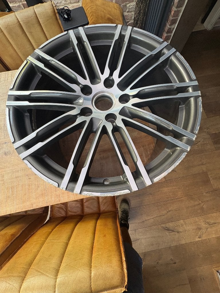 Porsche velg, Ophalen, Zomerbanden, Velg(en)