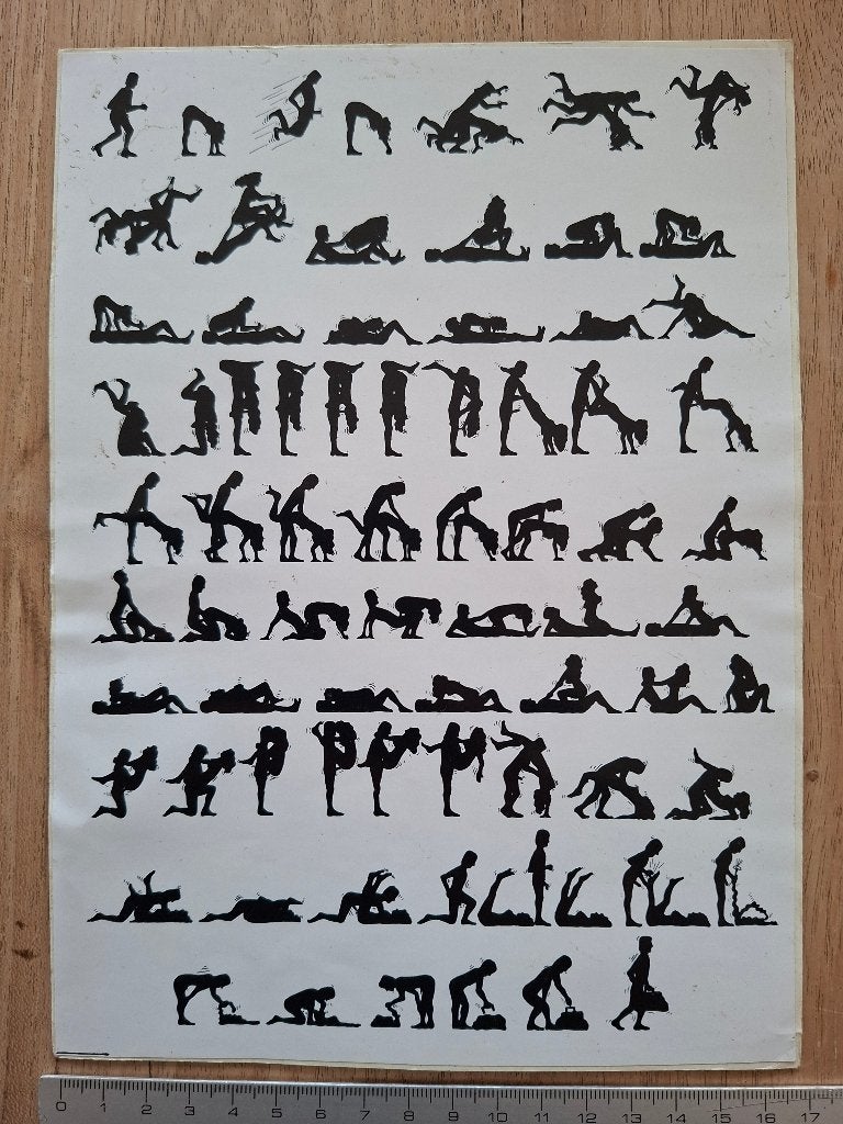 Stickervel erotische standjes humor, Verzamelen, Ophalen of Verzenden, Zo goed als nieuw, Overige typen
