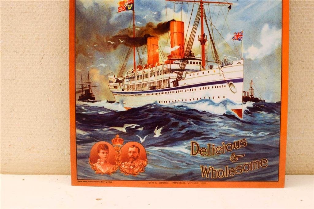 Metalen reclame Wandbord 50504, Ophalen of Verzenden, Gebruikt