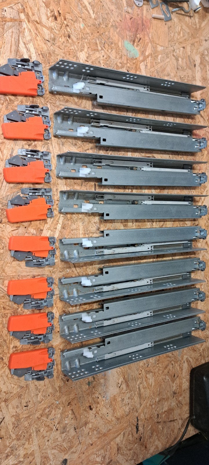 Blum tandem plus ladegeleider 350mm, Ophalen of Verzenden, Zo goed als nieuw, Overige typen