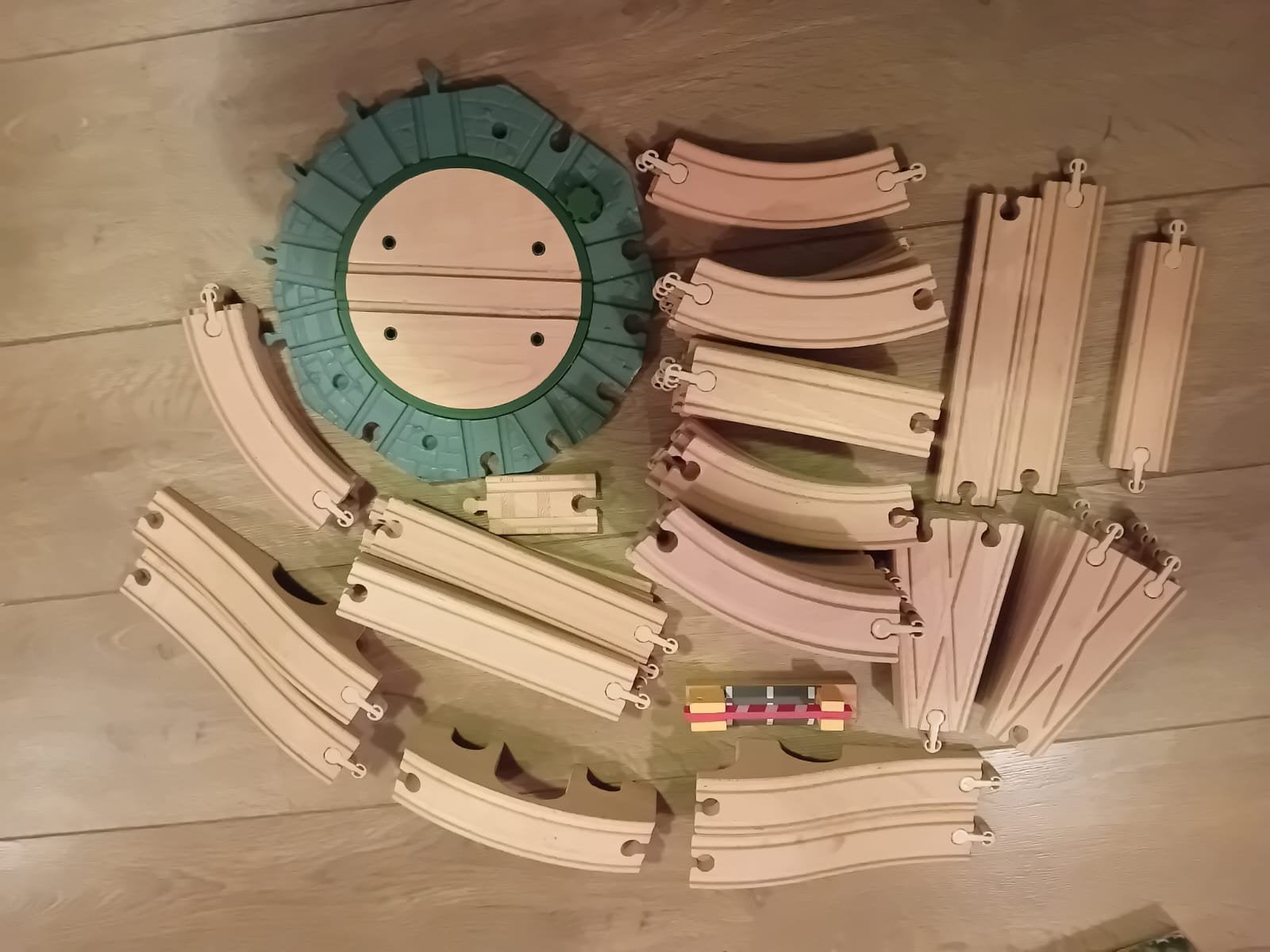 houten rails, Ophalen, Zo goed als nieuw