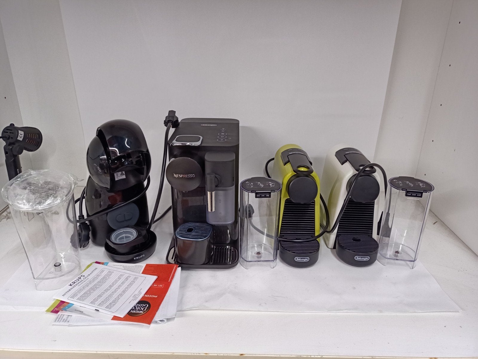 Partij Nespresso koffiemachines, Ophalen, Espresso apparaat