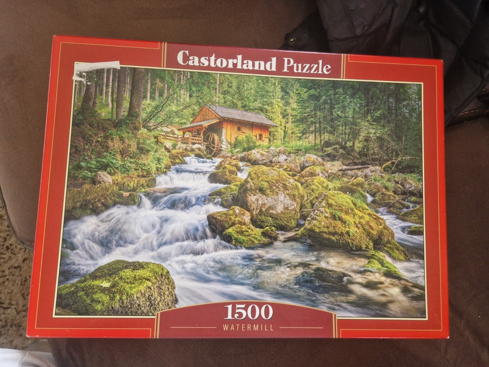 Castorland Watermill Legpuzzel 1500 stukjes, Ophalen of Verzenden, 500 t/m 1500 stukjes, Gebruikt, Legpuzzel