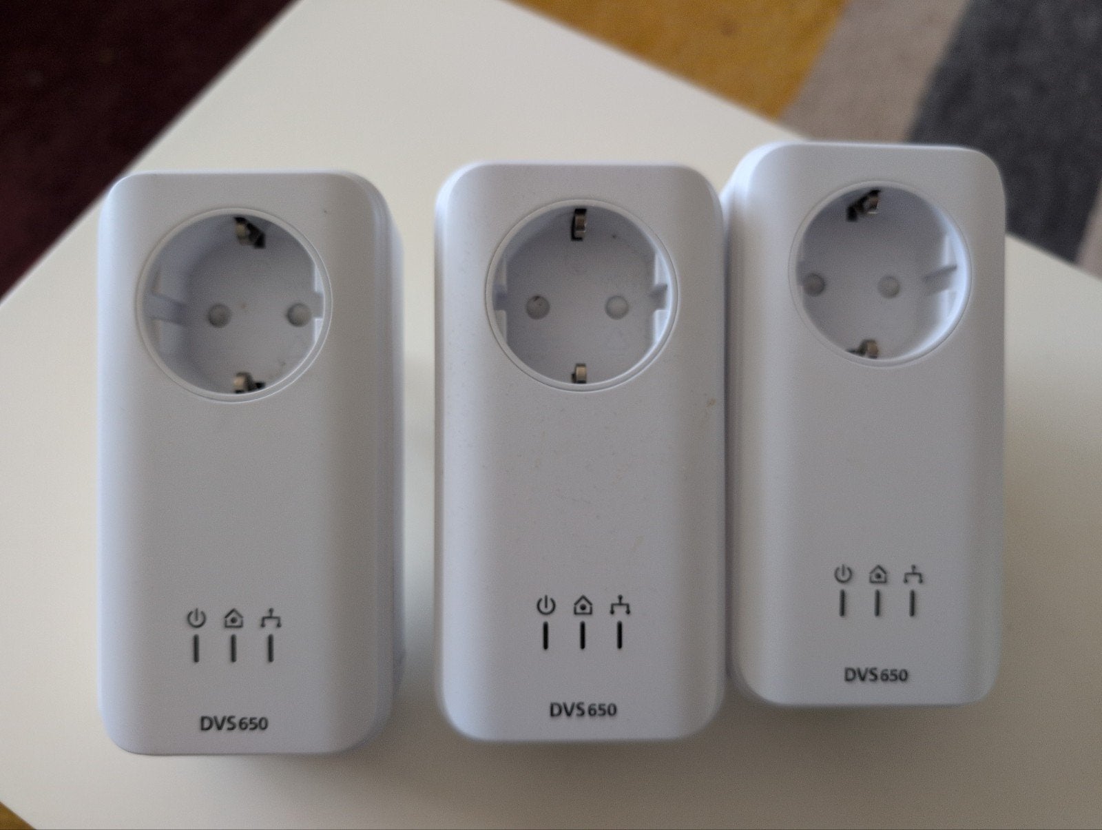 Set Devolo DVS650 Powerline Adapters, Ophalen of Verzenden, Gebruikt, Devolo