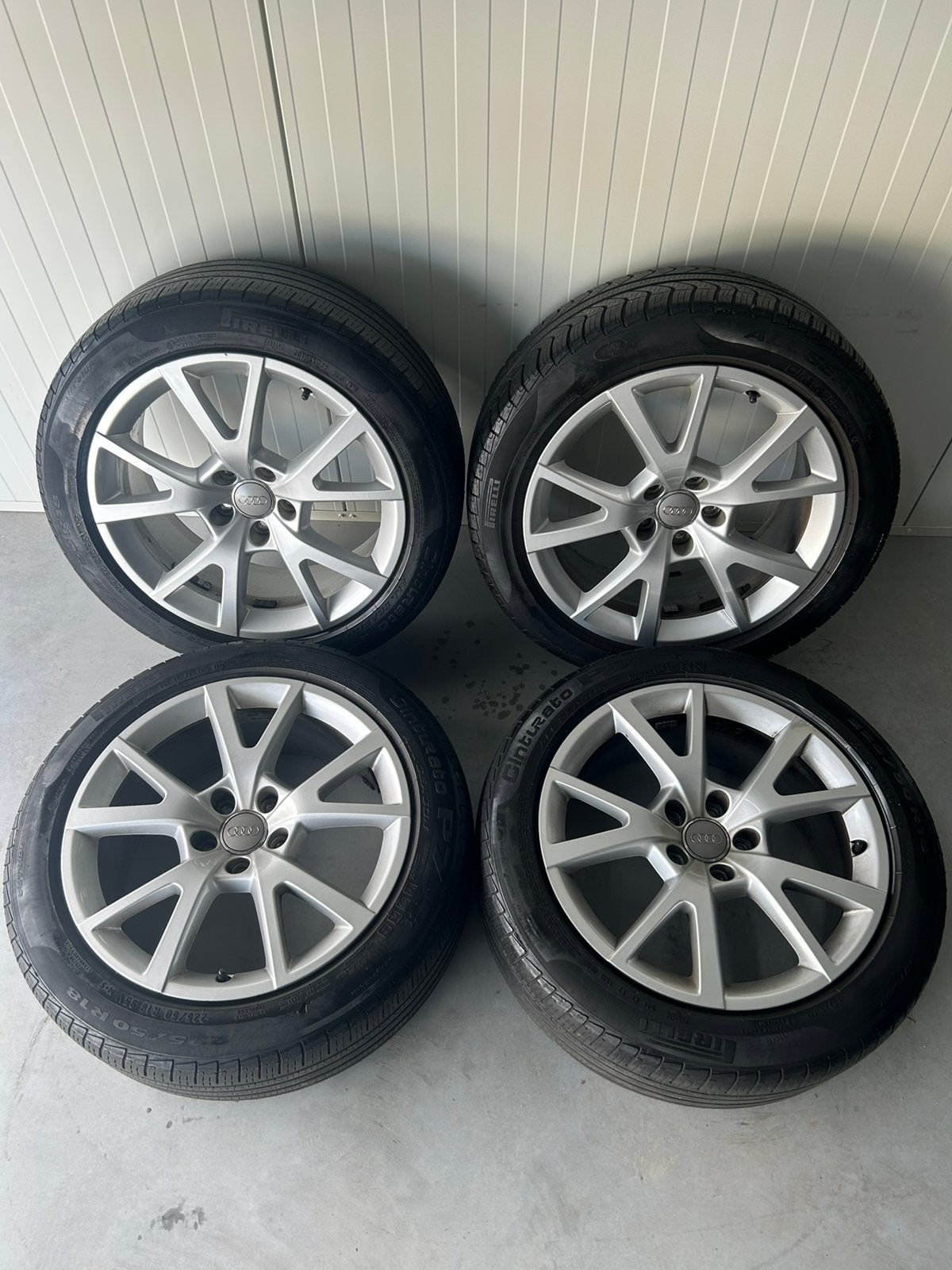 Originele Audi A6 C7 A4 B8 5x112 18 Inch All Season, 18 inch, Banden en Velgen, Ophalen of Verzenden, All Season