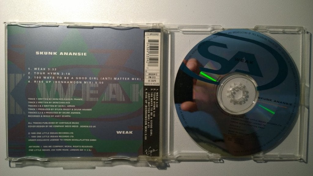 Skunk Anansie - Weak, Ophalen of Verzenden, Zo goed als nieuw, Pop